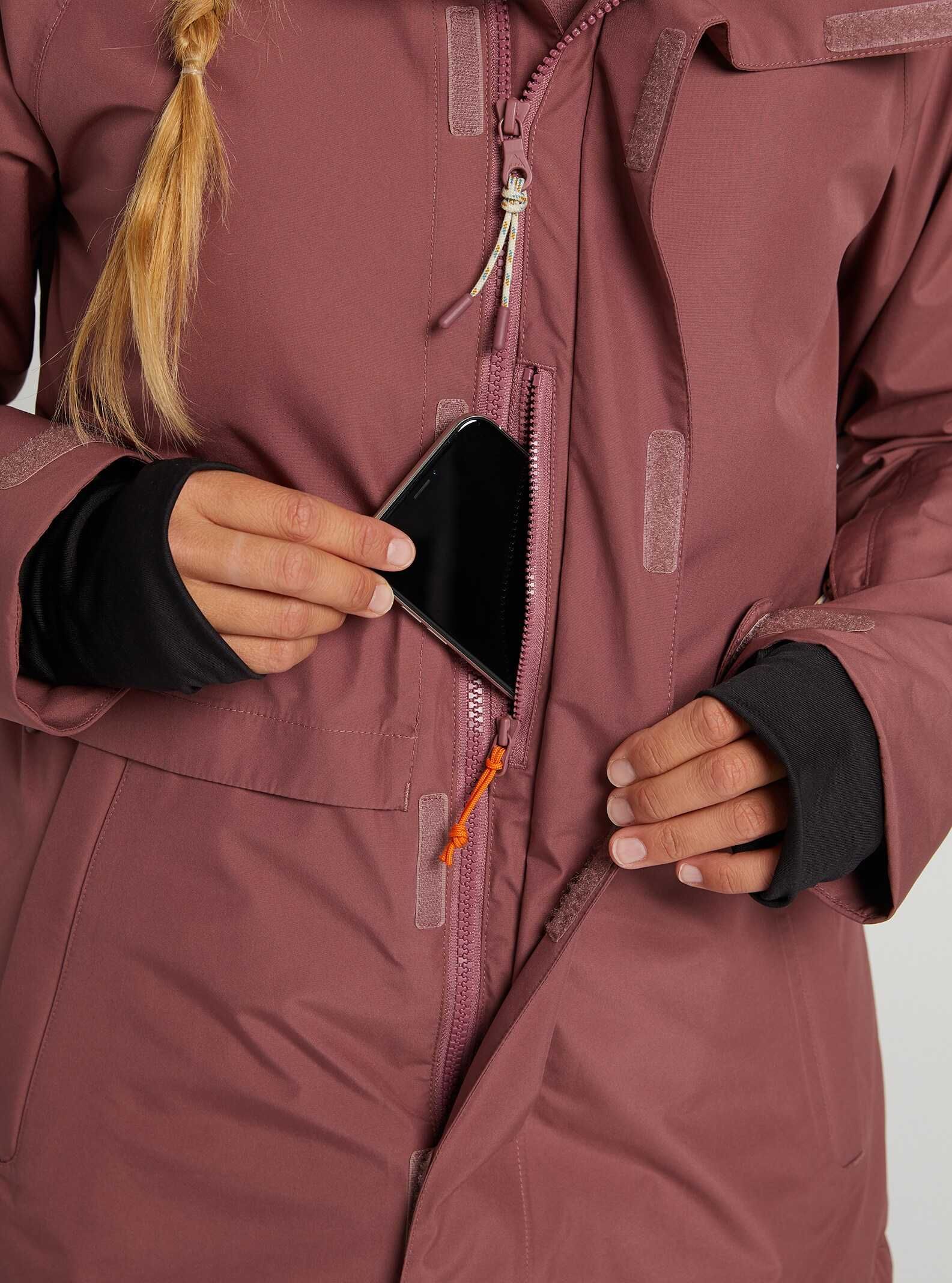 Kurtka Burton Gore-TEX Kaylo Insulated Rose Brown M L volcom roxy dope