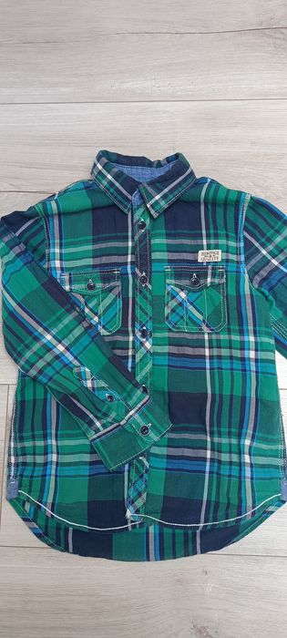 Koszula kratka H&M 116