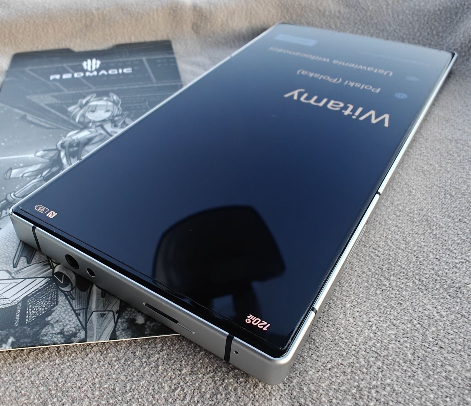Redmagic 9s Pro 12/256GB biała gwarancja 3x etui