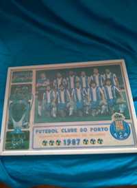 Quadro FCPorto - 1987 CAMPEÃO DA EUROPA