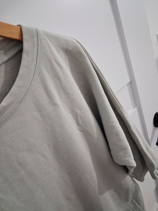 COS miętowa bluza sukienka dresowa S