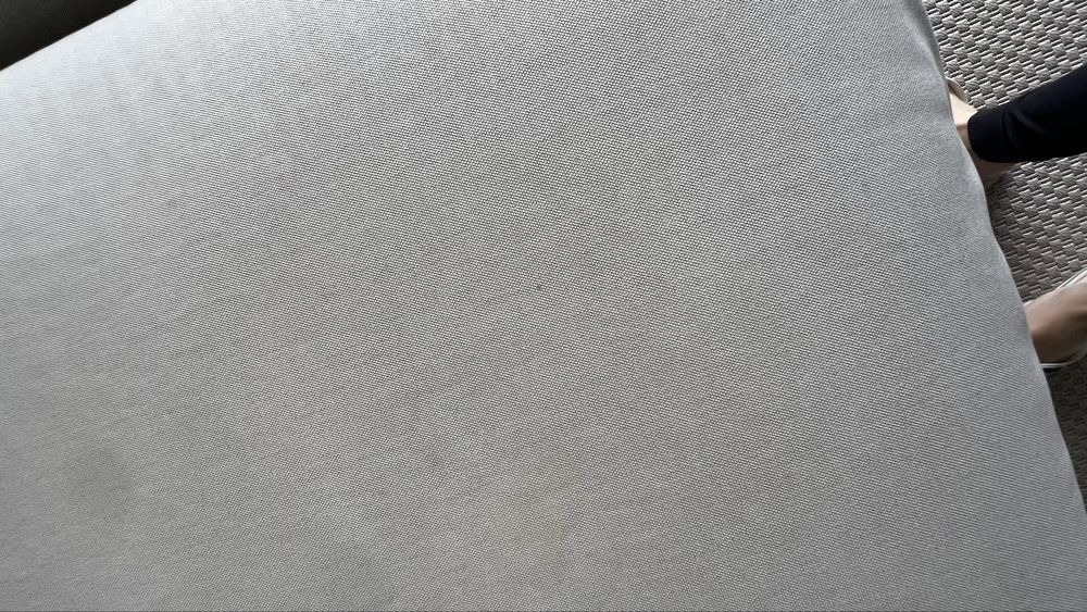 Sofá modular cinza - modelo VALLENTUNA do IKEA