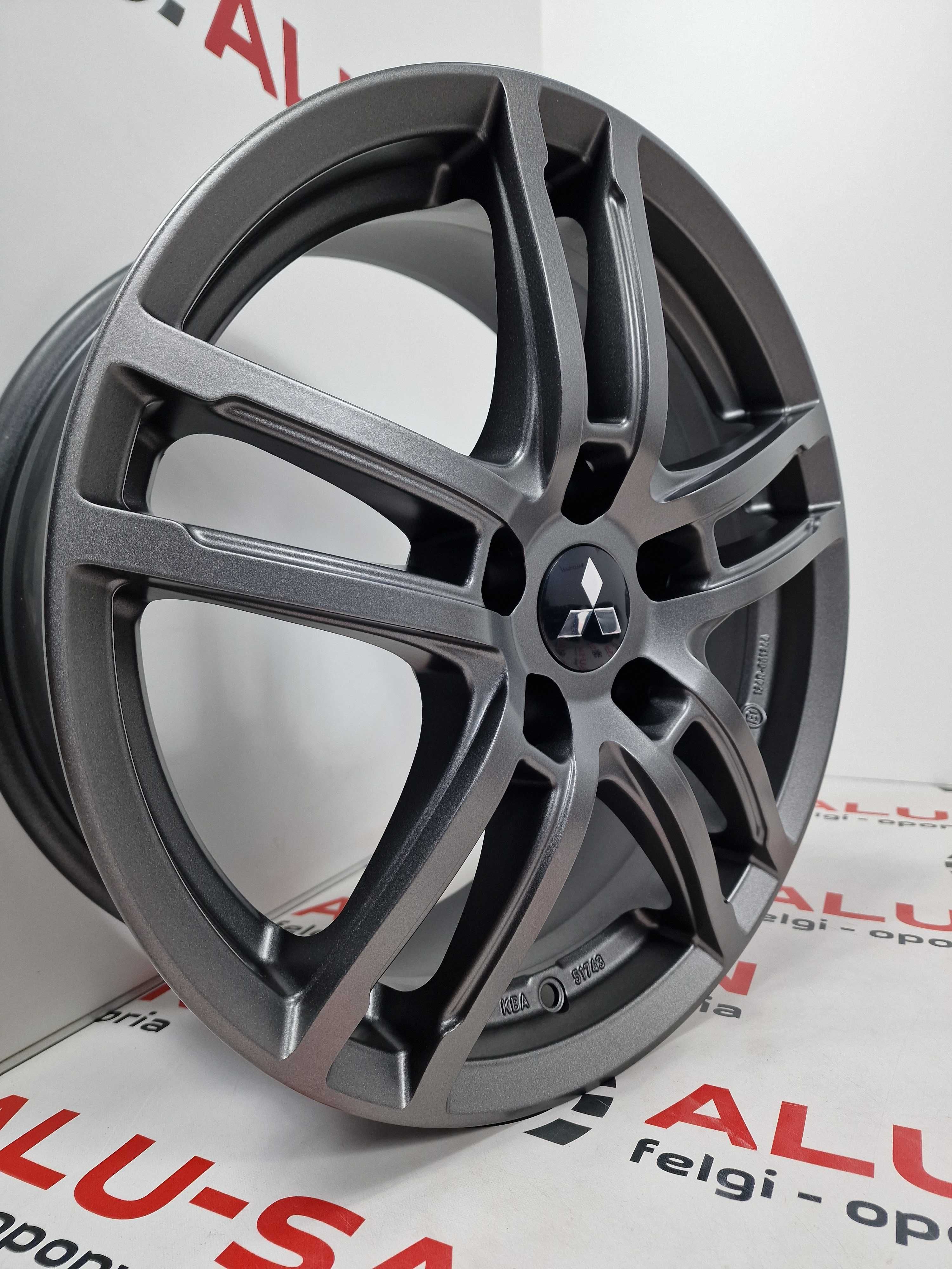 NOWE alufelgi MITSUBISHI 17" 5x114,3 Eclipse Grandis Lancer - Grafit