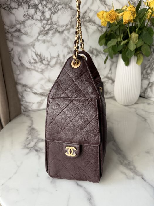 Torebka Chanel S25 Chocolate Brown