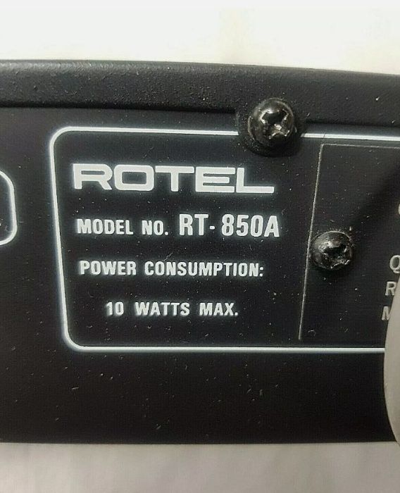 Rotel RT-850 A Tunner Made in Japan 1990