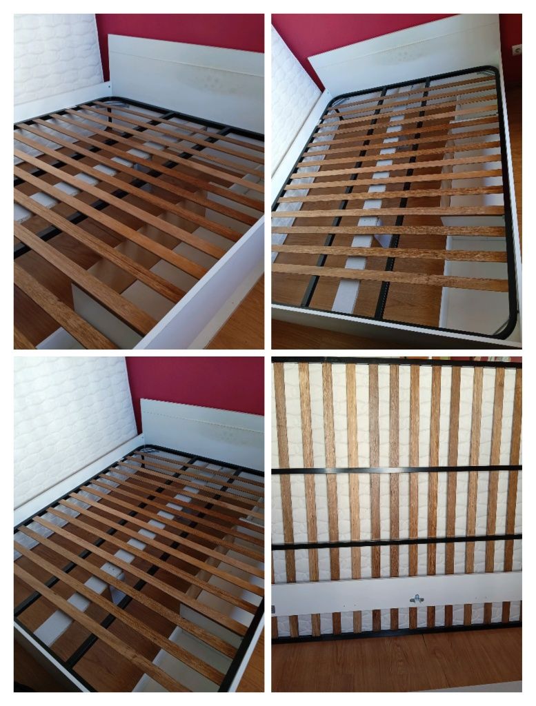 Cama de casal com 2 gavetas ( estrado e colchão)