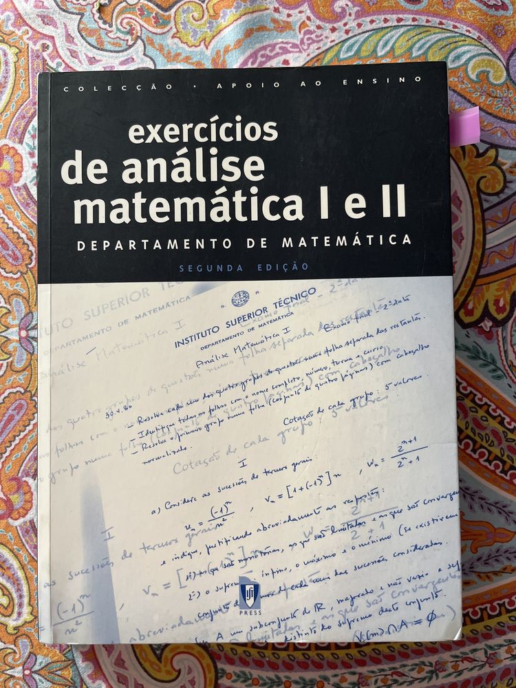 Livro exercicios de analise matematica