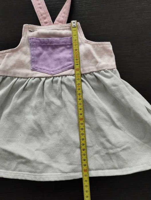 Sukienka spódnica z kieszenią wielokolorowa So Cute r. 74 cm (6-9 msc)