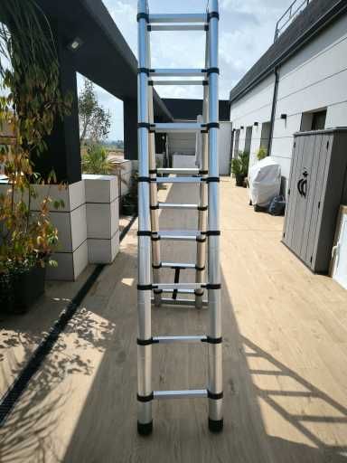 Drabina aluminiowa teleskopowa 3,8m fabrycznie nowa