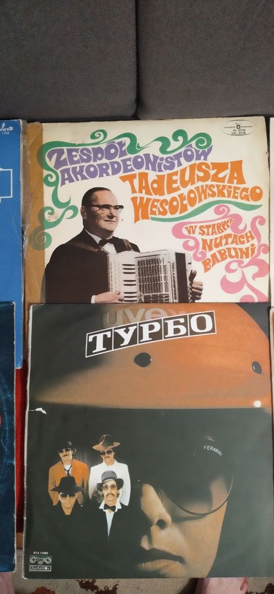 Zestaw płyt winylowych Zwierz, Turbo,  Prometeusz,Disko,