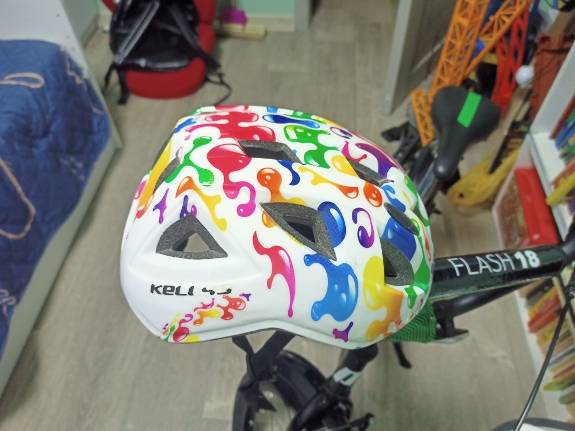Детский шлем Kellys Smarty 51 - 54 см, 3 - 5 лет