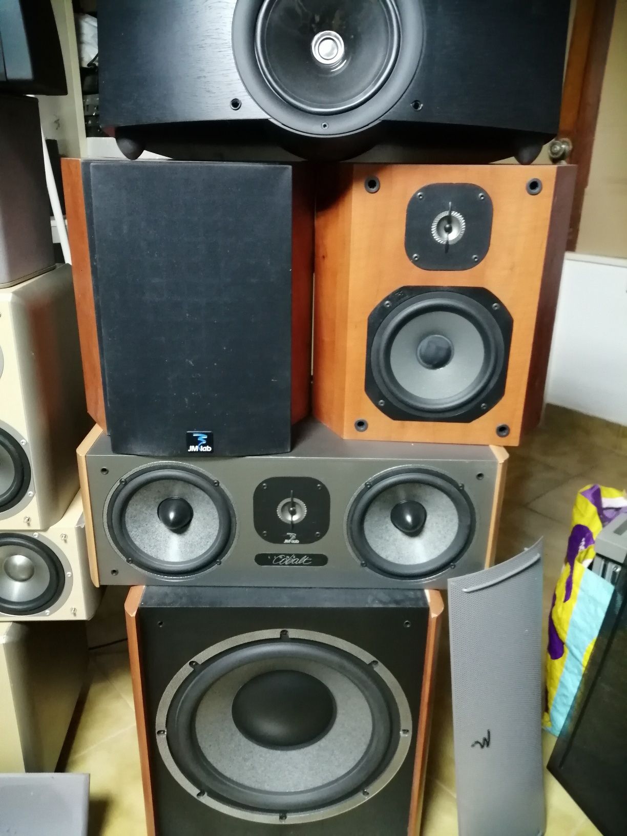 Colunas Focal-Kef- Energy - Eltax