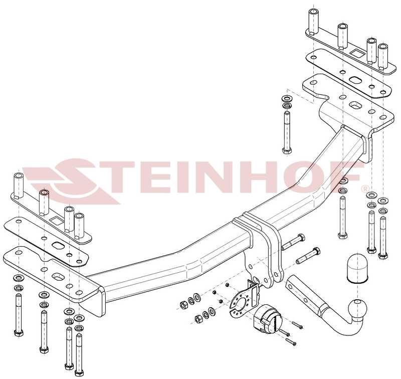 HAK HOLOWNICZY + Moduł 7P do Land Rover Discovery Sport L550 4WD