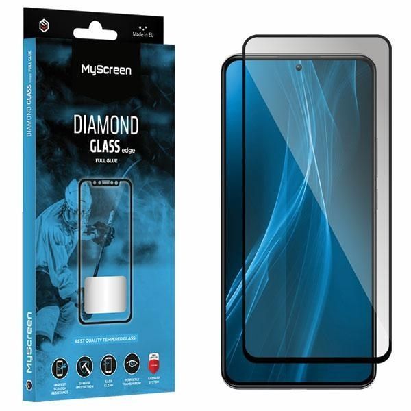 Ms Diamond Glass Edge Fg Huawei Nova 11I Czarny/Black Full Glue