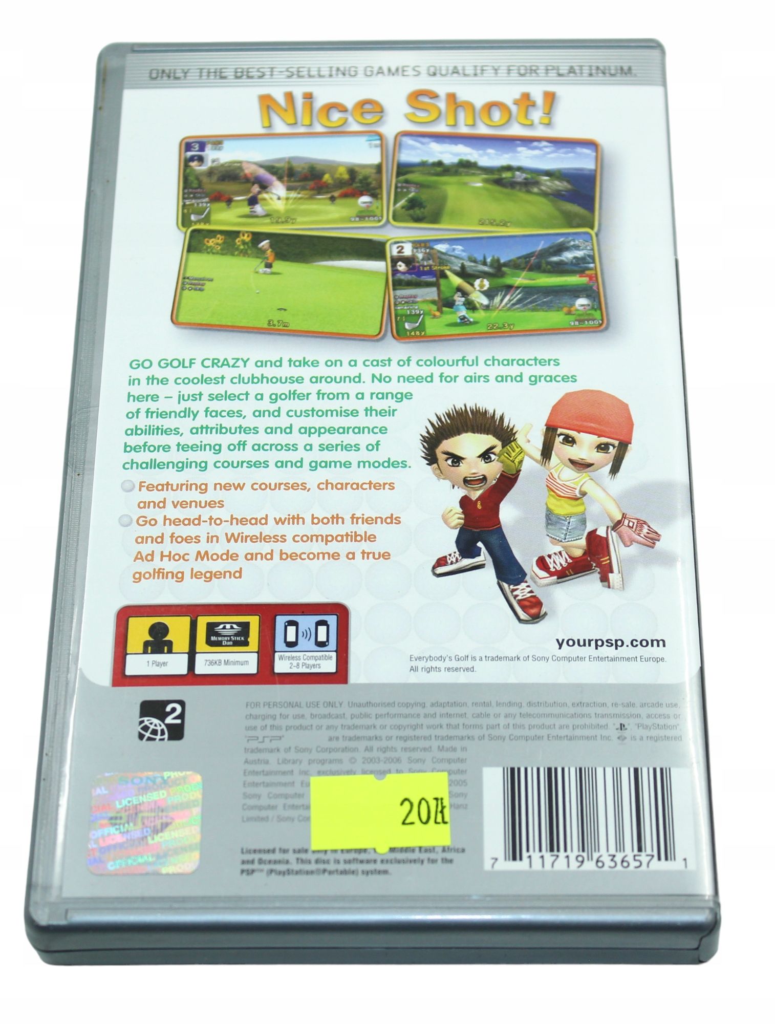 Everybody's Golf PlayStation Portable PSP