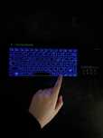 Nowa Klawiatura Bluetooth z touchpadem podswietlana 2 diodami LED