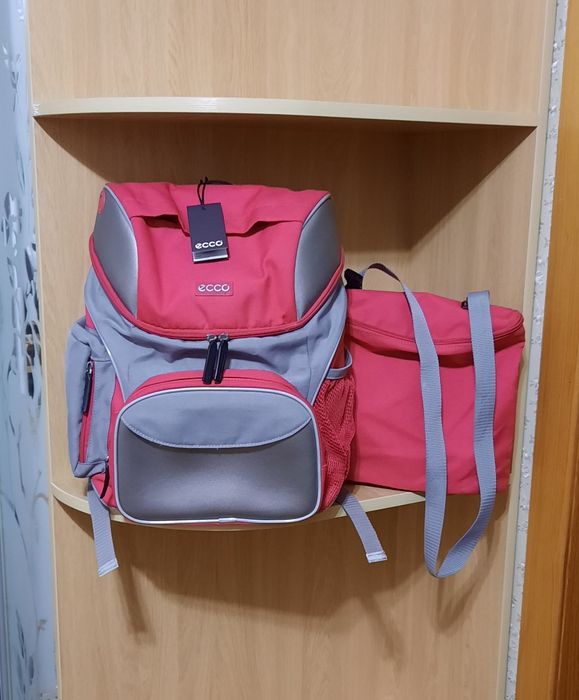 Рюкзак Ecco та сумка для змінного взуття