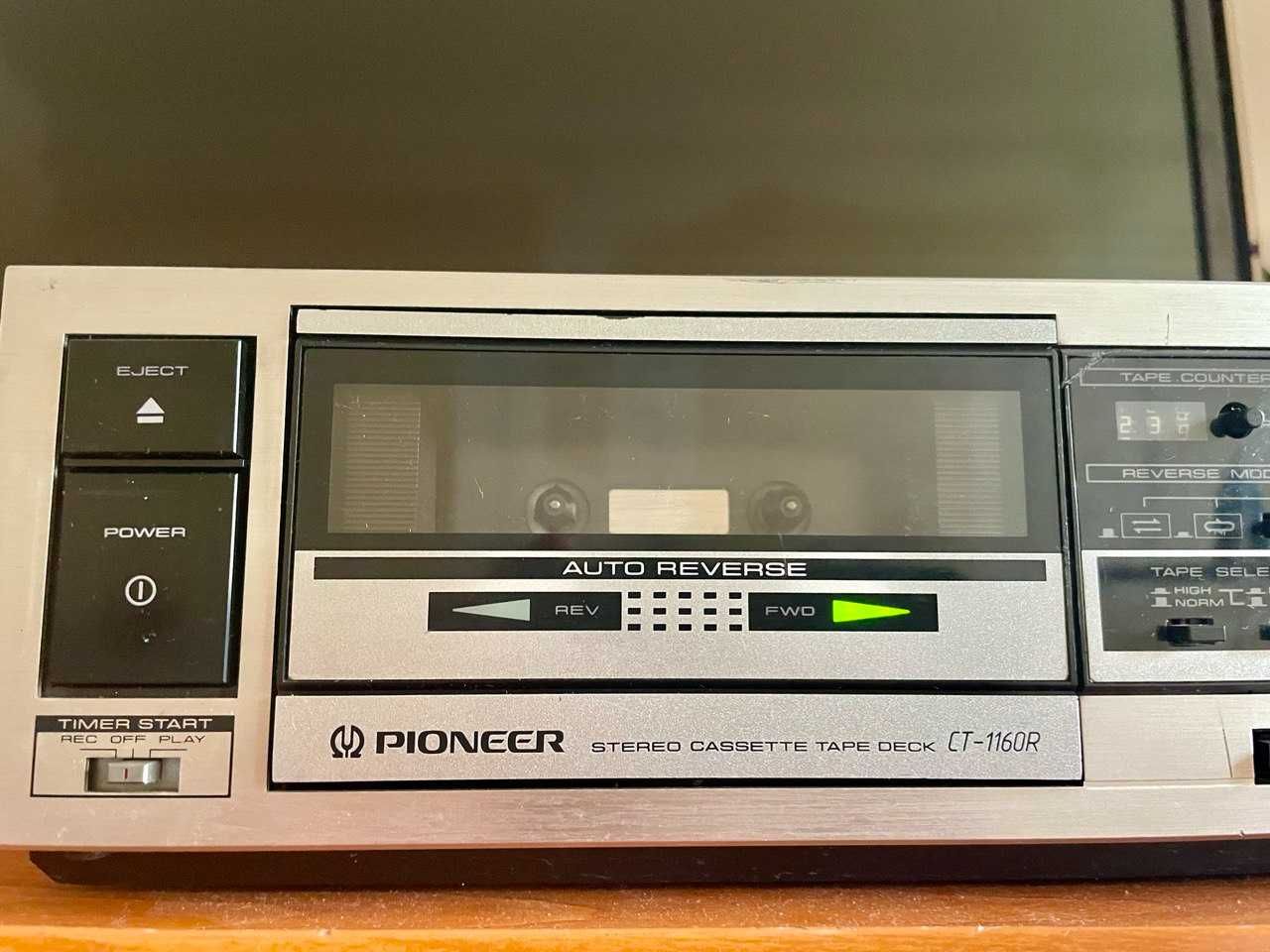Магнітофон cassette deck ct 1160r