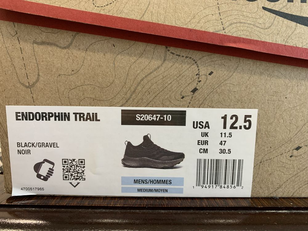 Кросівки Saucony endorphin trail 30,5см