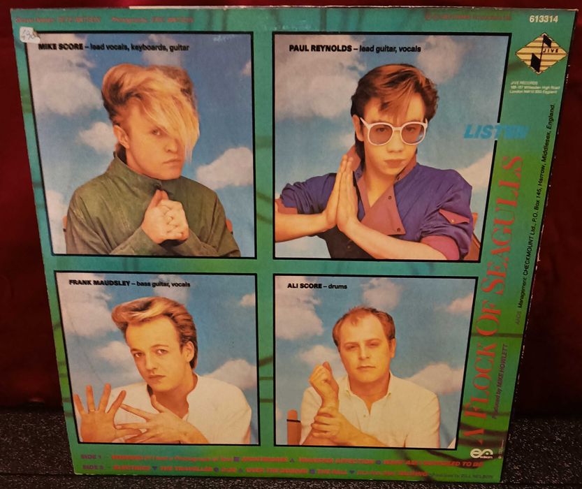 5 albuns vinil LPs musica POP