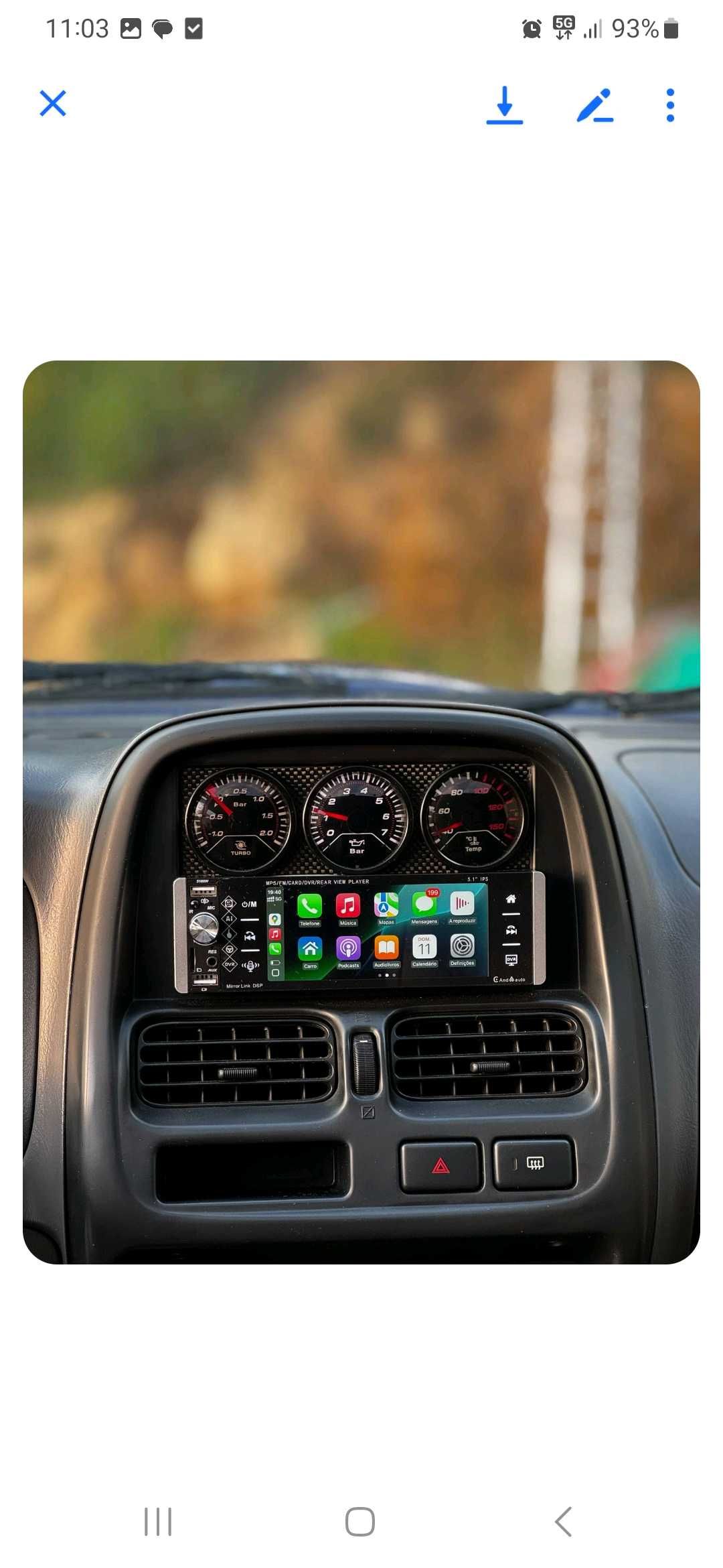 Nissan navara D22 com eixos GR