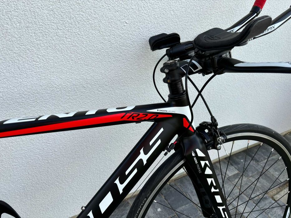 Kross Vento Tr 2.0 Czarny Czerwony rozmiar M jak nowy