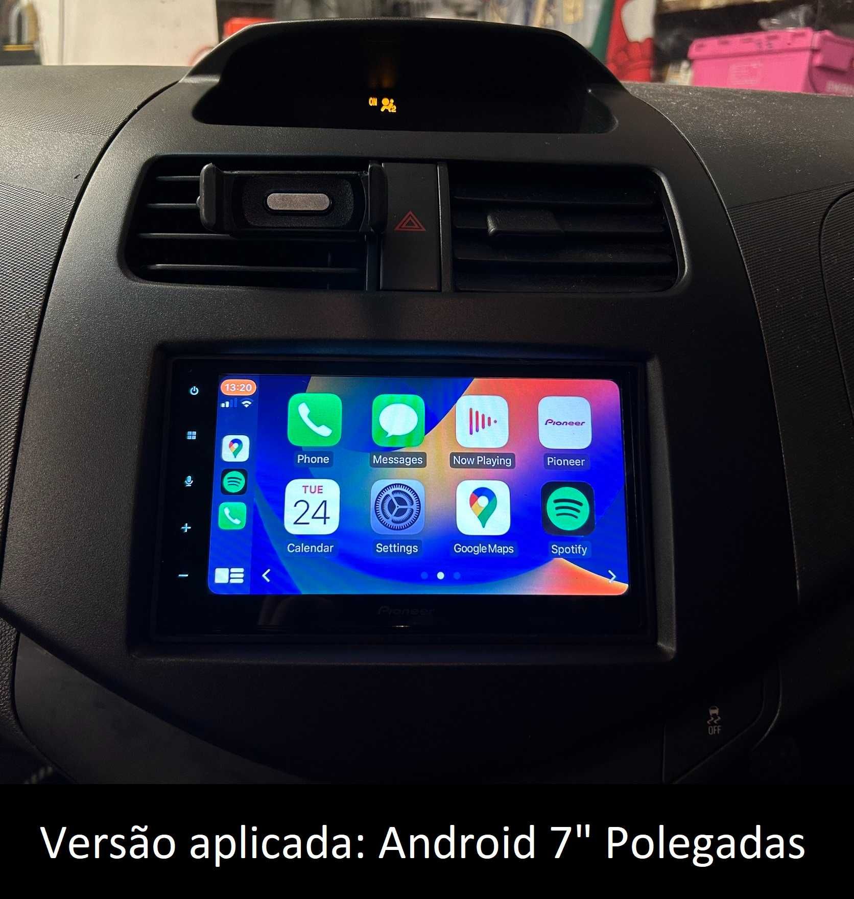 (NOVO) Rádio 2DIN • CHEVROLET Spark (M300) • Android GPS [4+32GB]