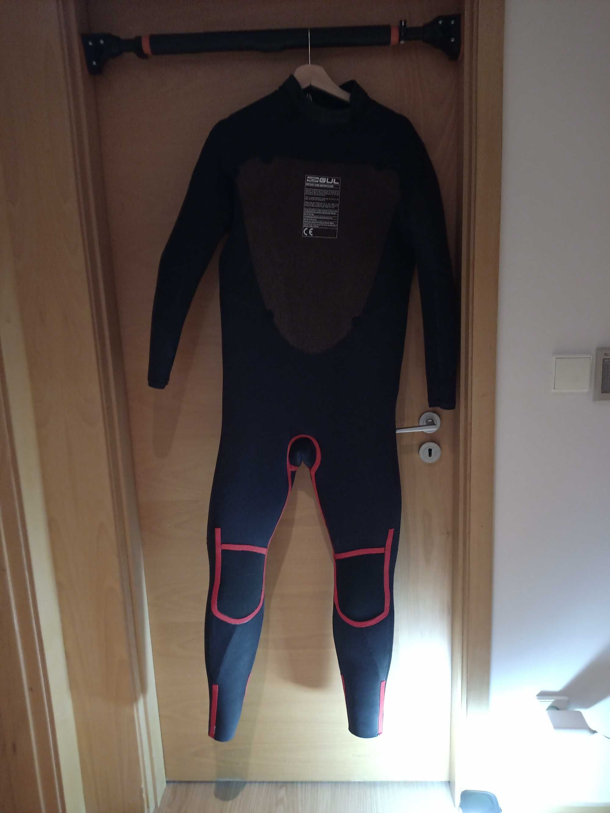 Response 5/3 mm Navy-Red wetsuit Gul novo / fato neoprene NEW