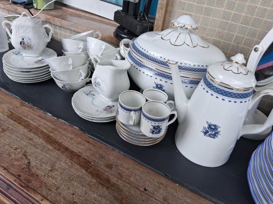 Conjunto spring e peças vista alegre