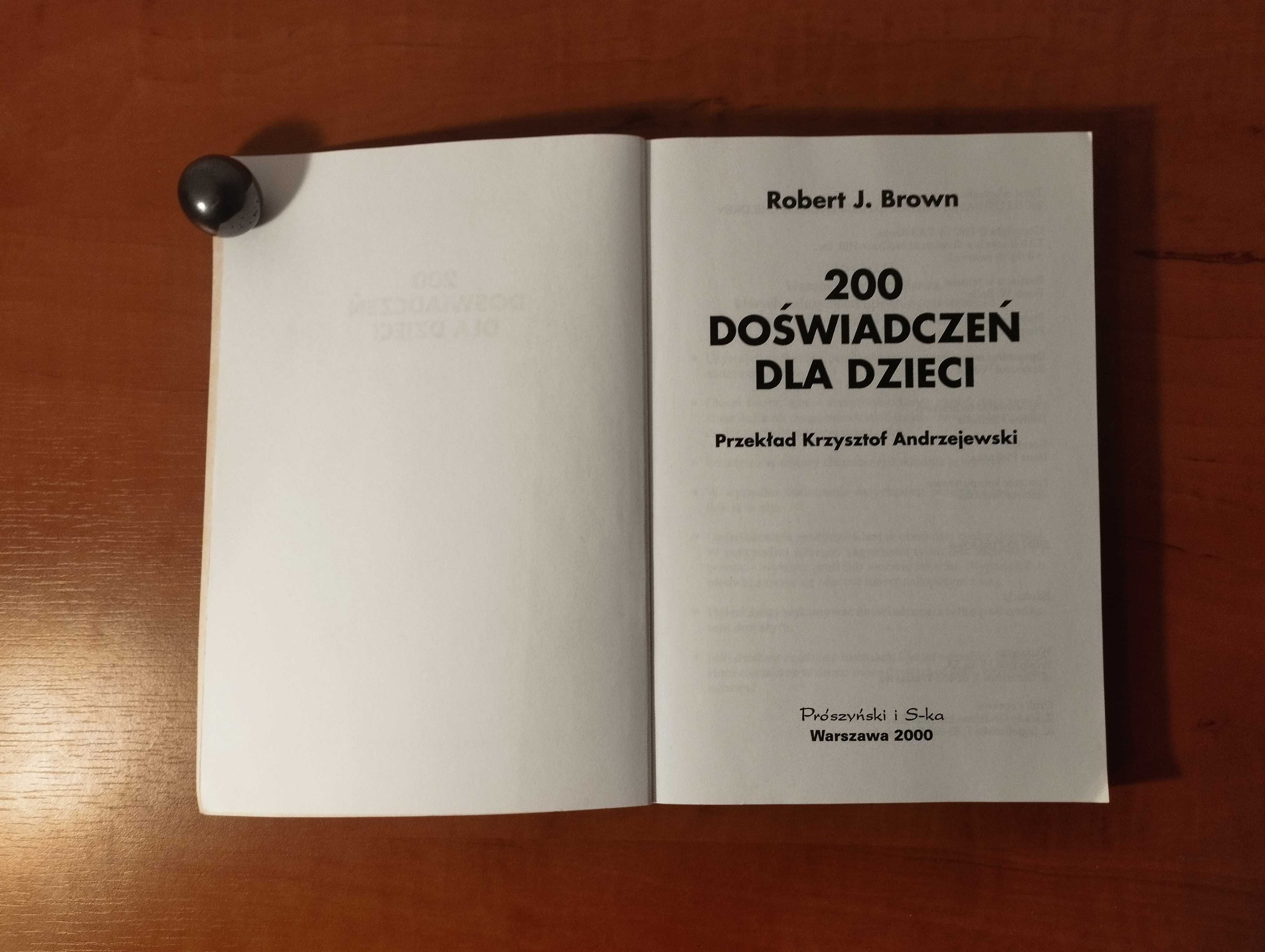 Książka 200 Doświadczeń dla dzieci