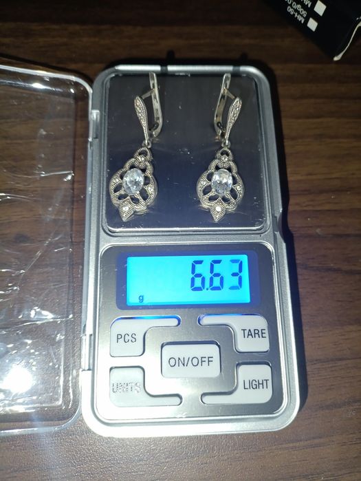 сережки срібні 925 проба