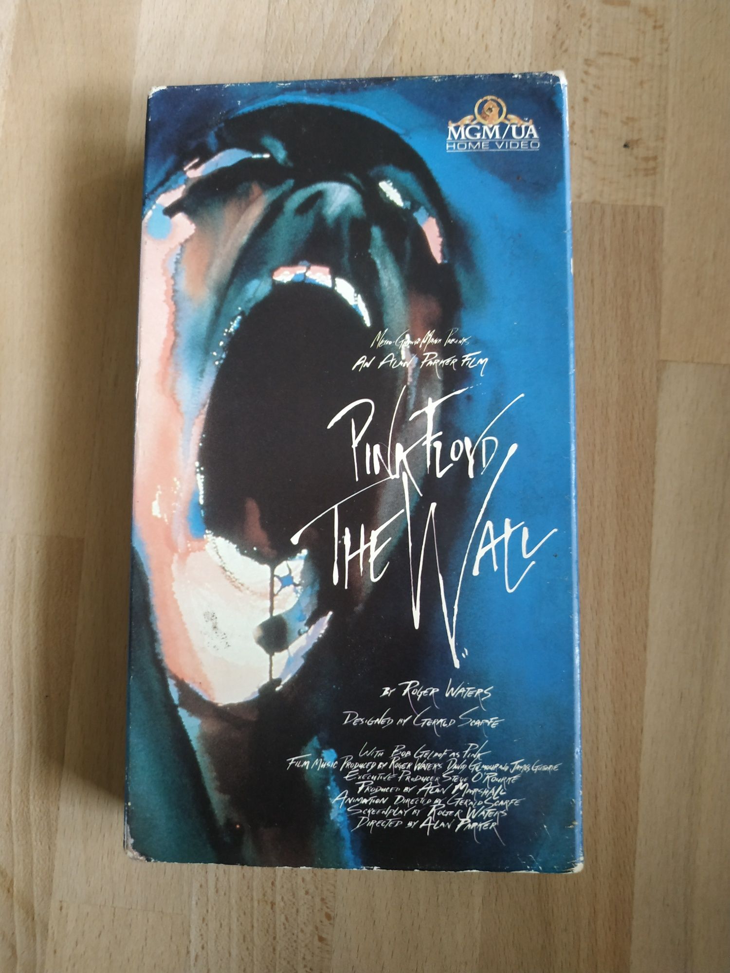 Pink Floyd The Wall kaseta VHS koncert