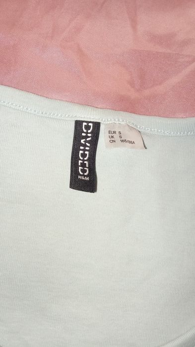 топік ніжно блакитного кольору H&M