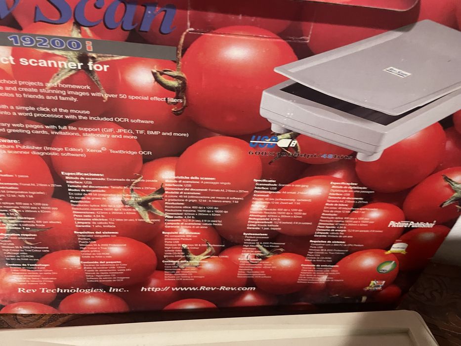 Scanner rev scan 19200