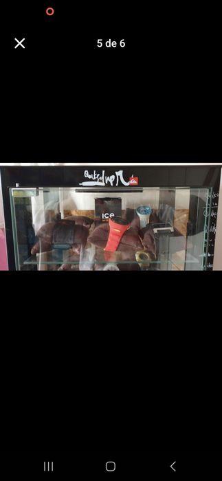 Vitrine relógios da quiksilver