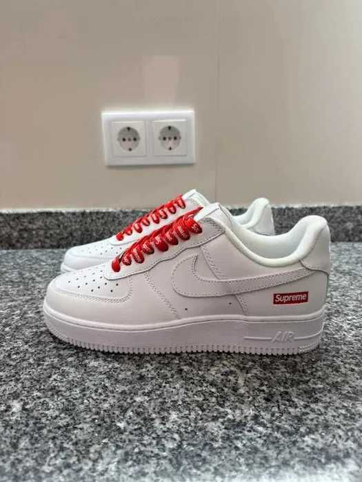 Nike_Air_Force_1_Low_Supreme_aWhite Biegania /ROZ.42.5