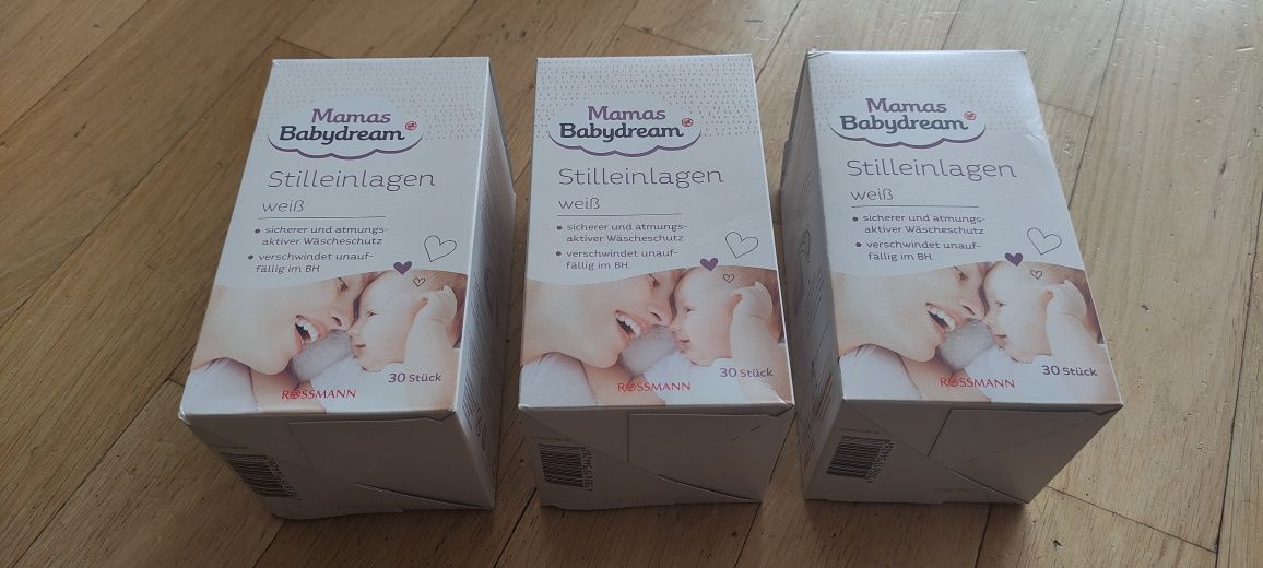 Wkładki laktacyjne 90 sztuk Mamas Babydream.