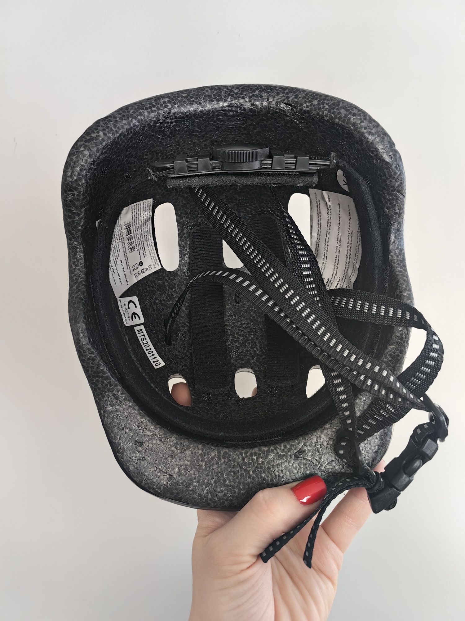 Kask rowerowy dziecięcy chłopięcy XS