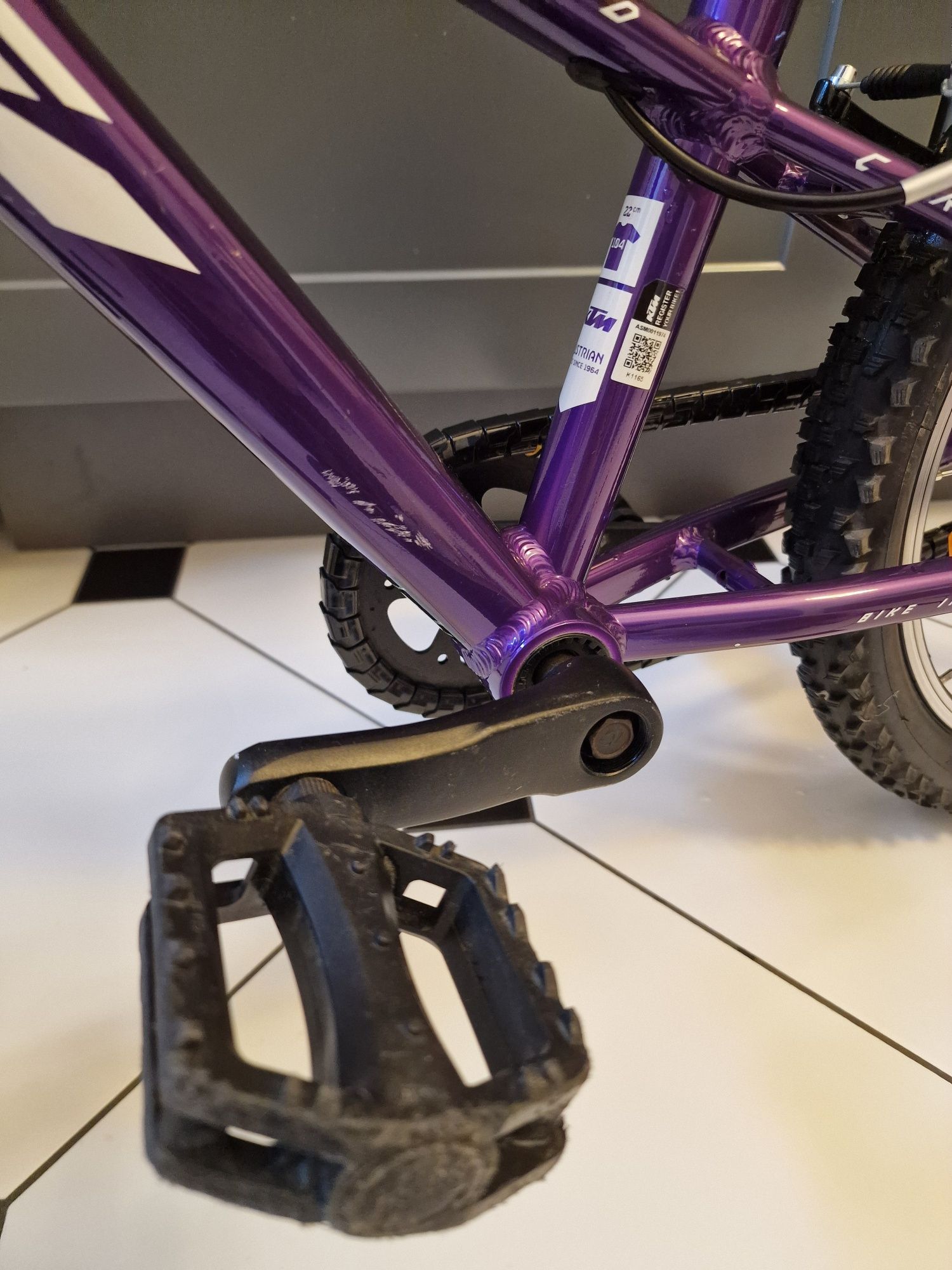 Super Rower KTM Wild Kross dla dzieci 3-6 lat