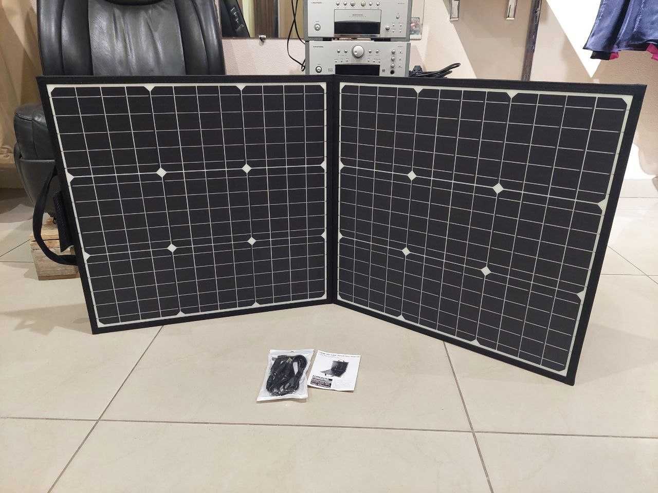 Сонячна панель FlashFish 100W, 18V (SP18V100W) чорна