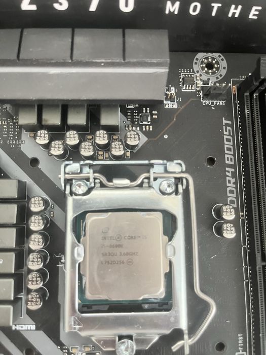 Zestaw i5 8600k Z370 Tomahawk