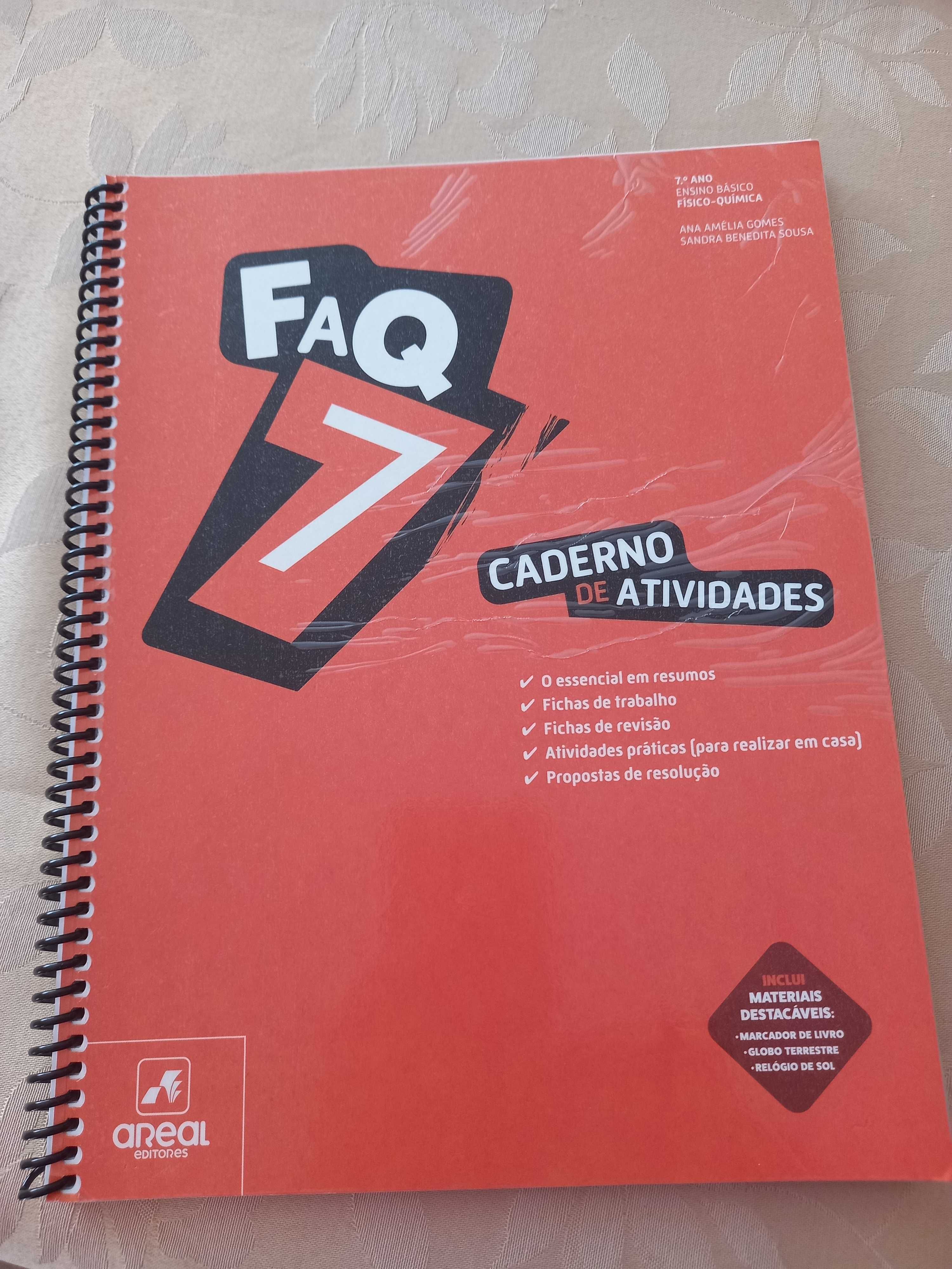 Cadernos de actividades 7ano