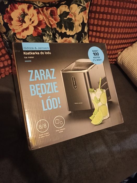 Nowa Kostkarka do lodu GÖTZE & JENSEN Czarna