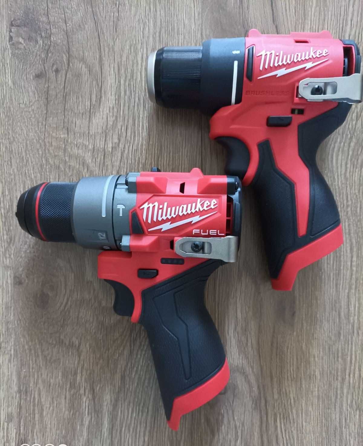Milwaukee 3404-20 3401-20 m12 Fuel компактні шуруповерти