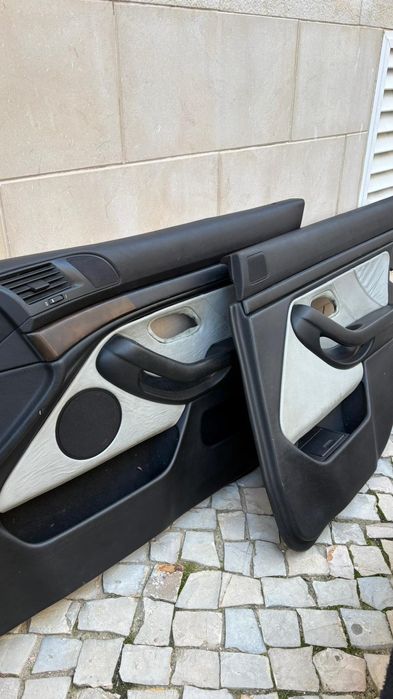Bancos completos ,forras das portas em pele para BMW525TDS a39 conjunt