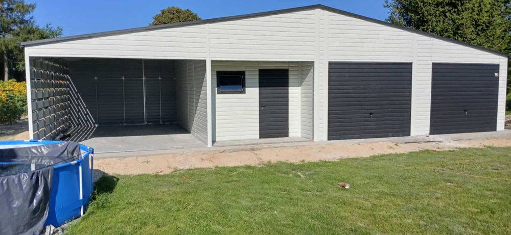 Garaż blaszany 12x6 Ostrołeka