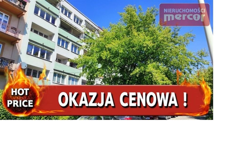 ul.Tuwima - duże i przestronne 3 pokoje w niskim bloku na II piętrze!