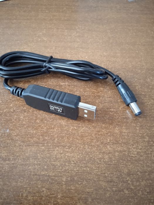 Кабель для живлення роутира від usb