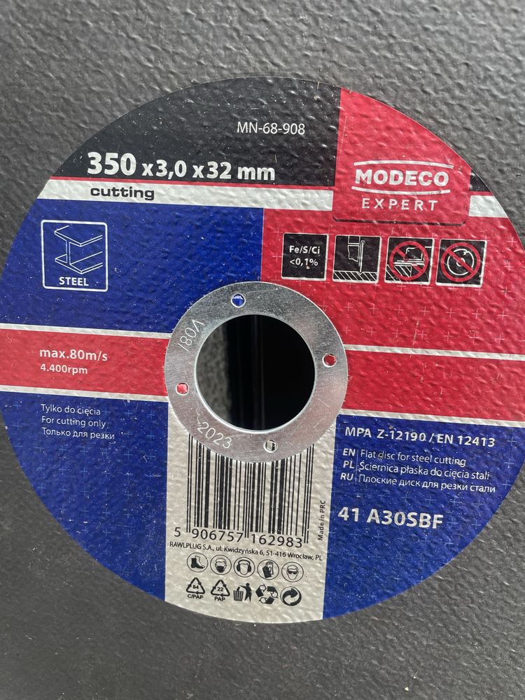 Tarcza Modeco 350x3,0x32mm