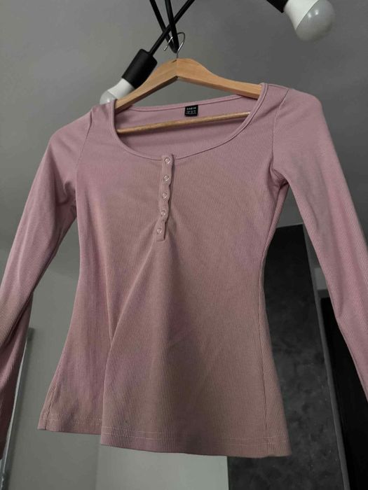 Bluzka Shein roz 34 Xs, długość całkowita 
51 cm, szerokość od pachy d